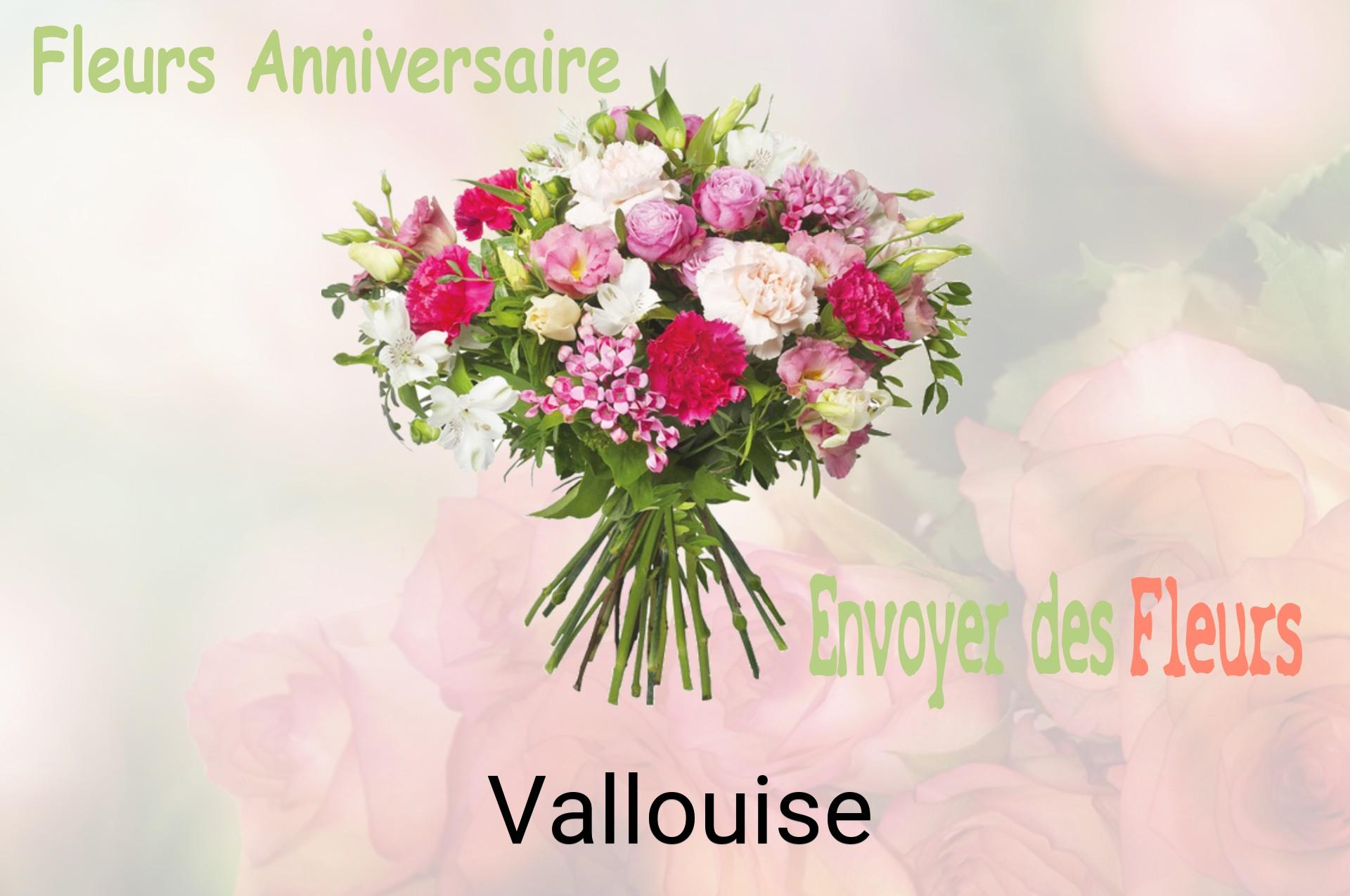 Bouquet de fleurs d’anniversaire livré à Vallouise