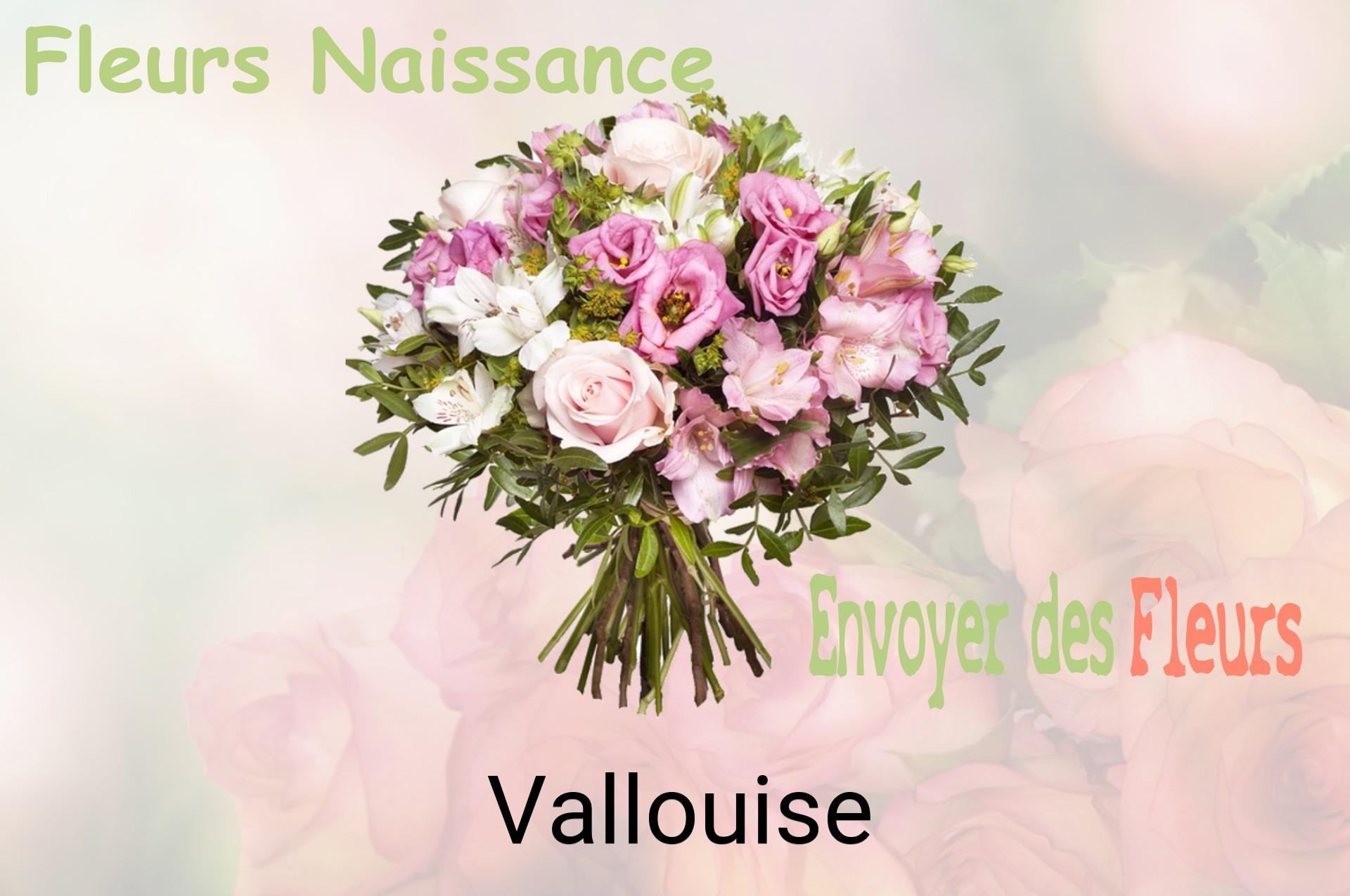 Bouquet de fleurs de naissance livré à Vallouise